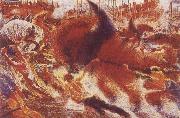 Umberto Boccioni The City Rises china oil painting artist